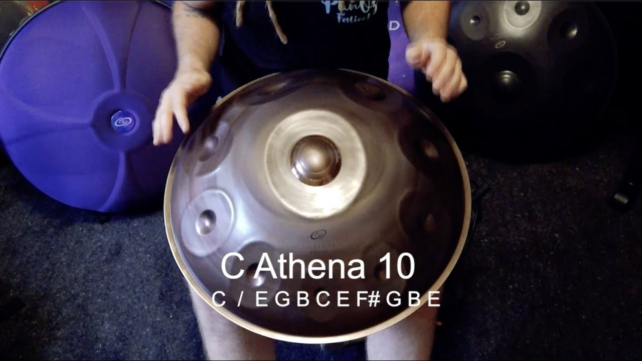Celestial Sound  C Athena 10 Handpan (Aegean)