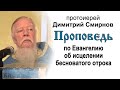 Проповедь по Евангелию об исцелении бесноватого отрока (2013.09.01)