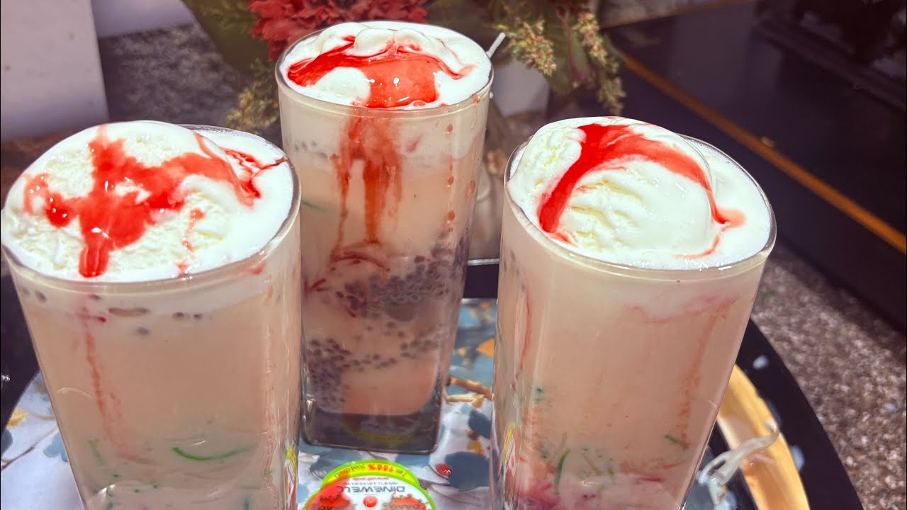 Iftari me majedar special Falooda banaye ab ghar me! Dream kitchen #ramzanspecial #ramzanrecipes 
