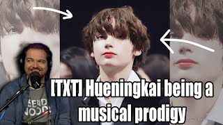PRODUCER REACTS to TXT Hueningkai being a musical prodigy Reaction