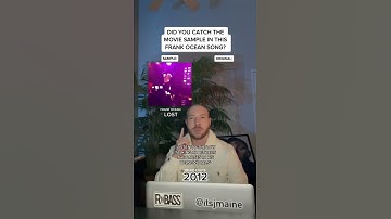Thumbnail of Did You Hear The Movie Sample In This Frank Ocean Song “Lost”? #shorts #frankocean #movie #sample