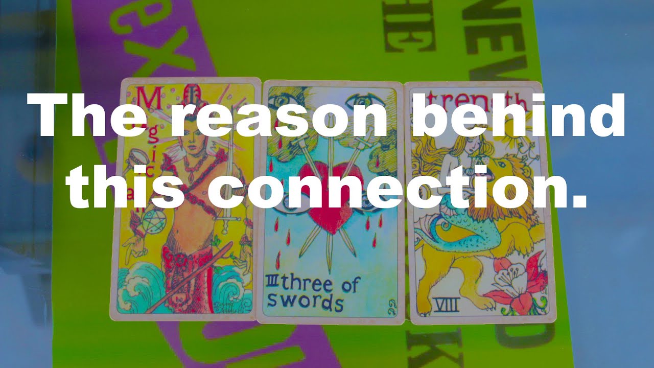 😍Pick a Card🤩The reason behind this connection.