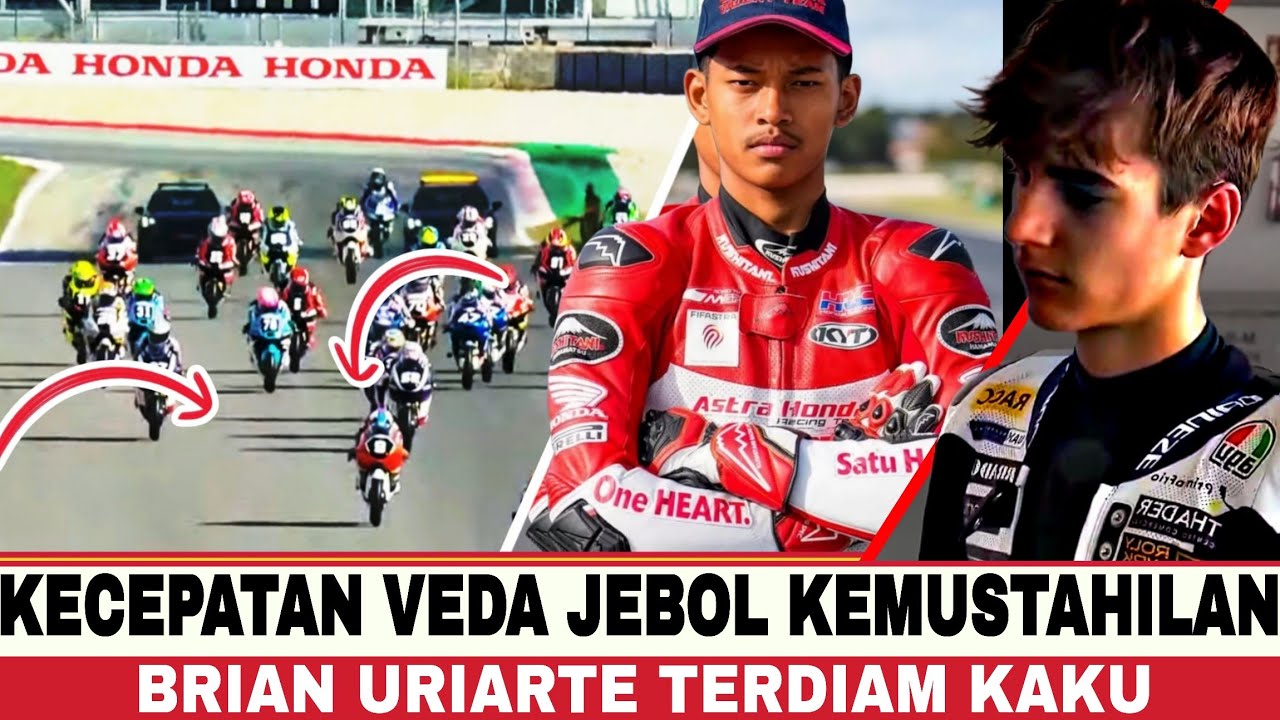 detik-detik Veda Ega pratama melesat juara, siap jadi rookie off the year moto3 2026