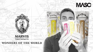 Marvis "Wonders of the World" Toothpastes