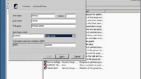 MCSE 70-294 Lecture 11 (ADMT) By Eng-Ahmed Sarhan
