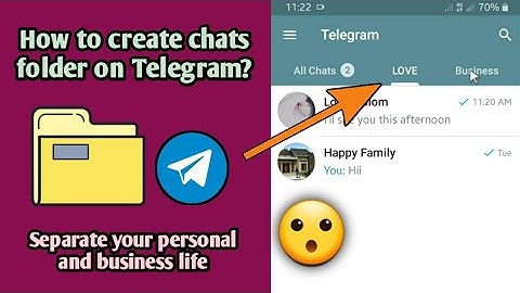 How To add chats in Telegram Chat Folder