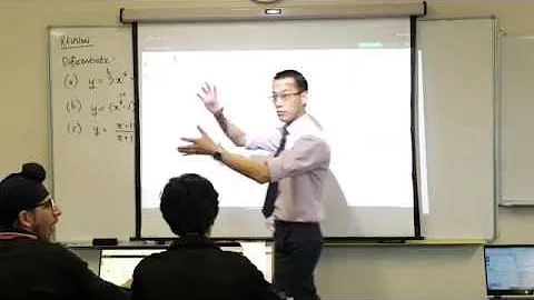 Calculus of Exponential Functions (1 of 4: Considering derivatives visually)