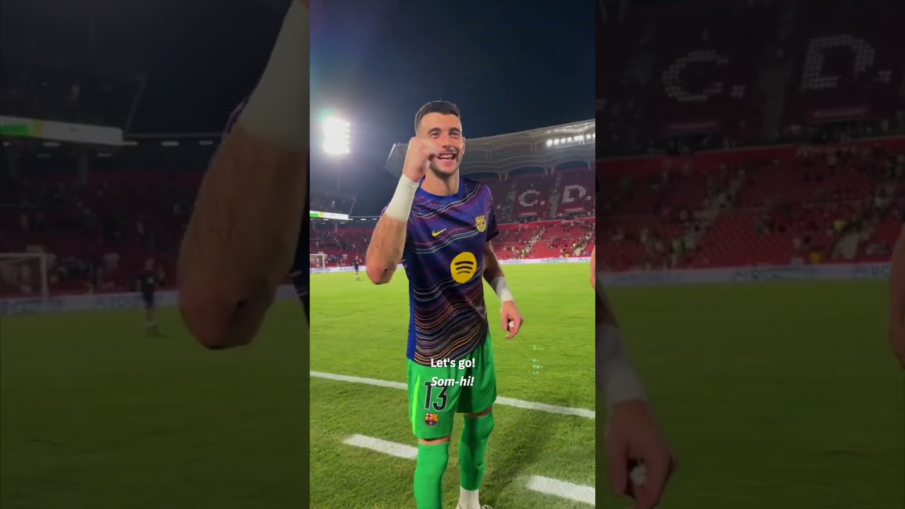 Good job, fam! 💙❤️  #fcbarcelona #football #shorts