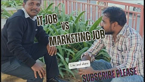 It jobs vs Marketing jobs ❤️😭😀