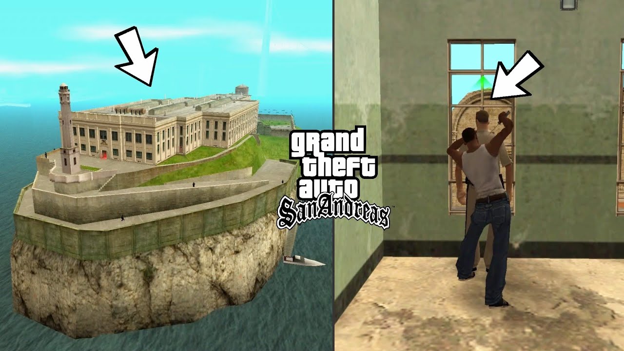 Epic Alcatraz Prison Escape in GTA San Andreas!