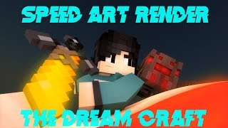 Speed art render [FanArt] The Dream Craft screenshot 1