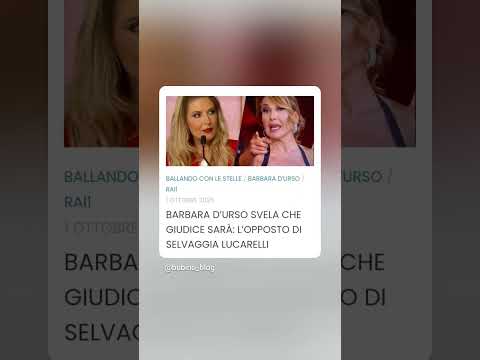 Video BARBARA DURSO SVELA CHE GIUDICE SARÀ: LOPPOSTO DI SELVAGGIA LUCARELLI