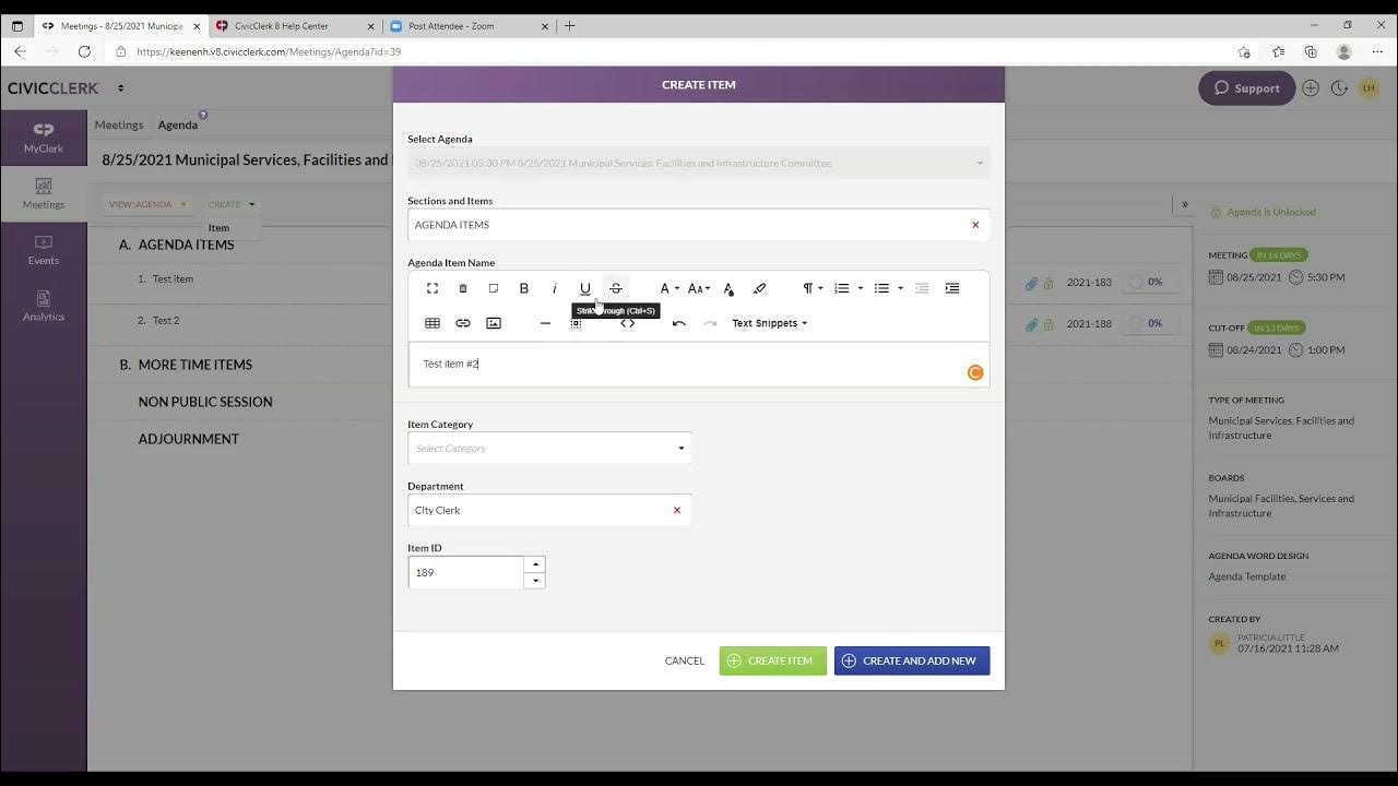 CivicClerk Training Video 1 YouTube