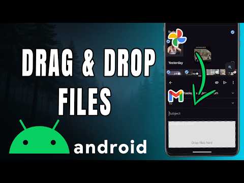 How to Drag and Drop Files on Android — The Easy Way (No Apps Needed!)