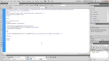 Web Storage in HTML5