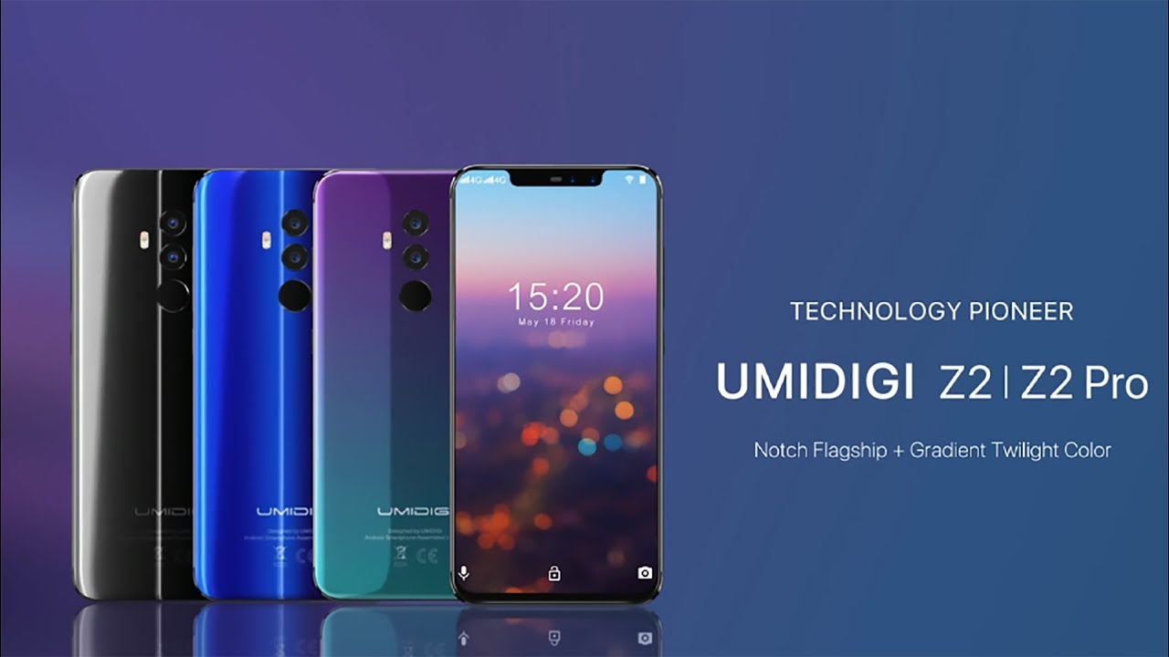 Meet UMIDIGI Z2_Z2 Pro — Notch Flagship + Gradient Twilight Color