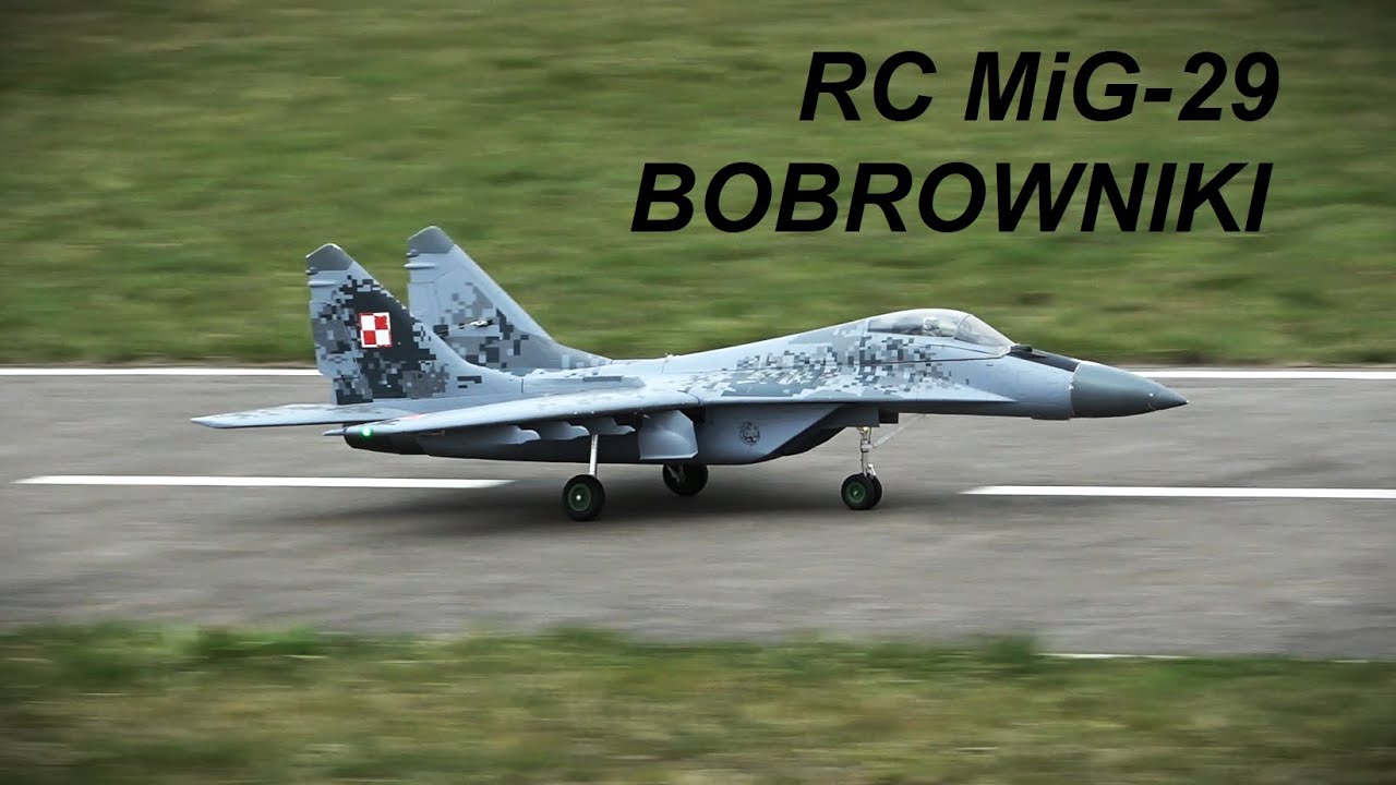 RC MiG-29 Bobrowniki