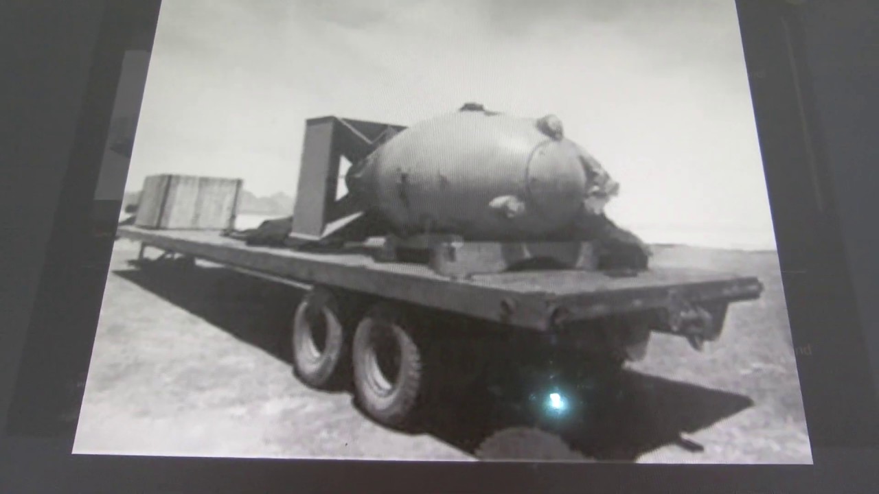 10,000 pounds Dummy Pumpkin "FAT MAN" bomb and dropped locations