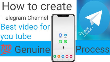 How to Create a Telegram Channel: Step-by-Step Guide || telegram channel kese bnaye