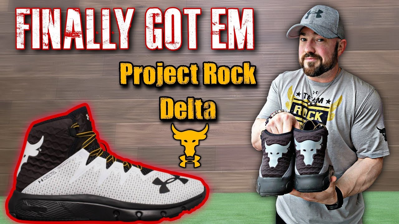 KoF Field Trip: Unboxing The Project Rock x Under Armour Delta Trainer 