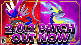 Pokemon Scarlet and Violet update version 2.0.2 patch notes