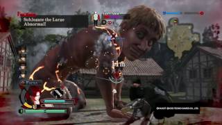 Attack on Titan Large Abnormal Blade Toss Finish!