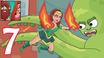 Comics Bob - Gameplay Walkthrough Part 7 - New Update - Levels 61-68 (Android, iOS)