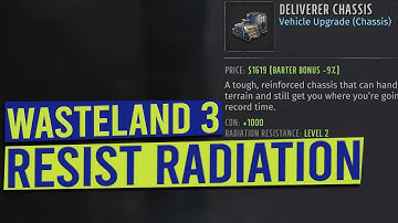 How to travel past Radiation Zones - WASTELAND 3