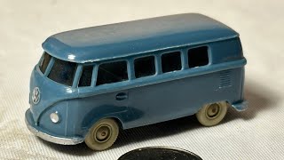 Wiking Modellbau 1960s Volkswagen Bus, for an Art Project