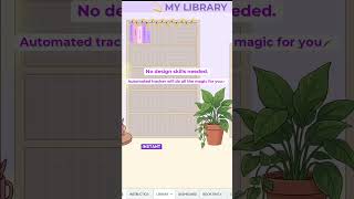 How to automate your reading list in Google Sheets 2026 (Satisfying Book Tracker) 📚✨ #shorts