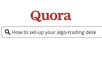 How to set-up your algo-trading desk
