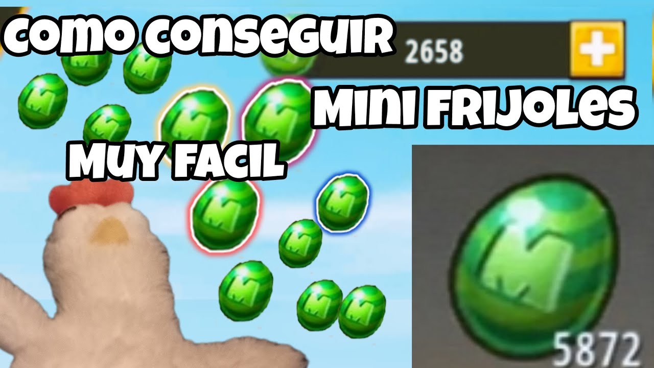 Tips para conseguir mini frijoles fácil pero no sé si está bien XD
