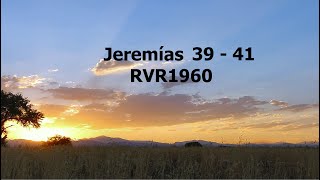 La Biblia hablada / Jeremias 39 - 41