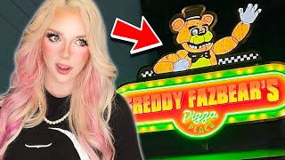 DO NOT GO TO FREDDY FAZBEAR'S PIZZA PLACE OVERNIGHT AT 3AM! (*FNAF IS REAL?*)