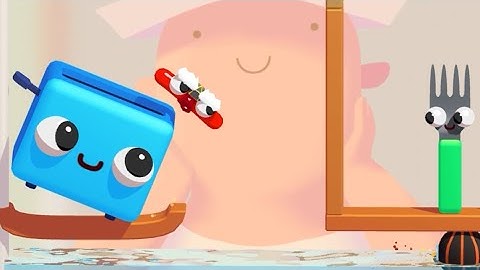 Fork N Sausage - All Levels Gameplay Android, iOS