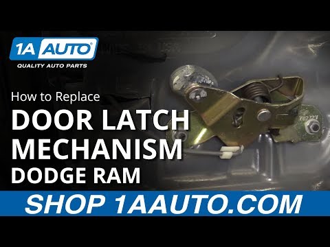 How to Replace Door Latch Mechanism 02-08 Dodge Ram