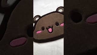 Carve a tufted bear rug with me #tuftingart #tufted  #smallbusiness  #customrugs #rugdesign