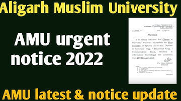 AMU admission notice 2023 AMU admission form 2023 कब आएंगे amu 1,6,9,11 dip BA BSC BCom Ballb 23