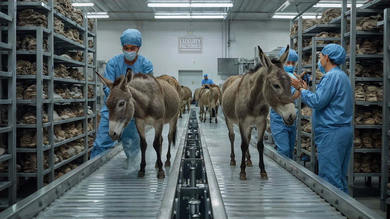 Inside the Donkey Leather Factory — How Raw Hides Turn Into $25,000 Luxury Products