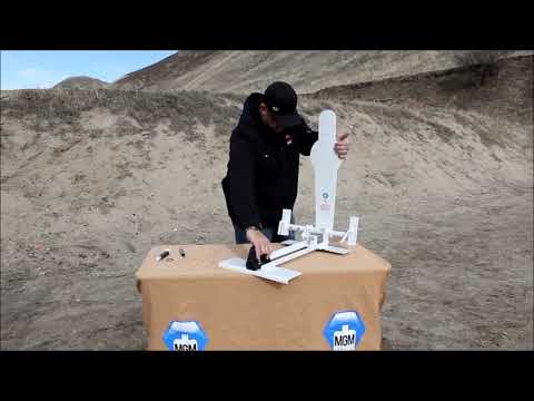 MGM Targets - Cardboard Target Pop Up Bracket Installalation.