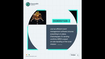 Eventmie Pro FullyLoaded Software | Chandrayaan- 3 Success Landing | Classiebit Software | #cbs
