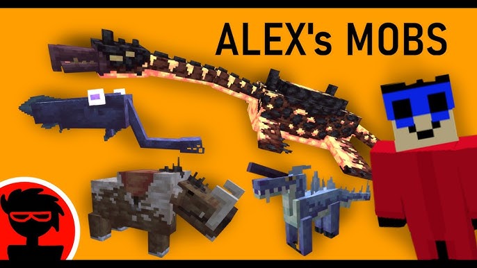 ALEX'S MOBS SECRETES EXPLAINED *EASTER EGGS * minecraft mods Part 3 