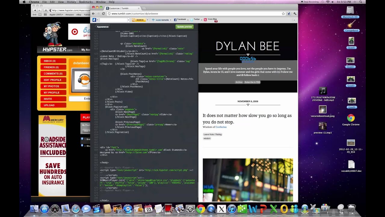 How to fix error message on hypster