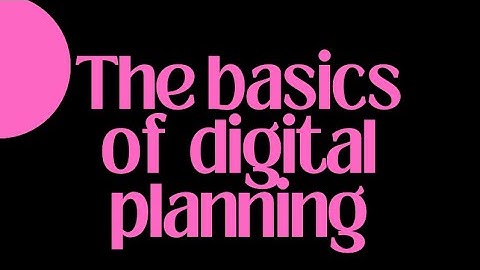 Digital Planning Basics: How to Import and Get Started with GoodNotes | Beginner’s Guide