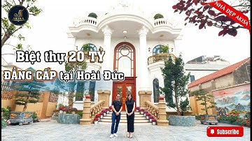 ✨CHIÊM NGƯỠNG BIỆT THỰ TÂN CỔ ĐIỂN 20 TỶ – KIỆT TÁC KIẾN TRÚC GIỮA LÒNG HÀ NỘI