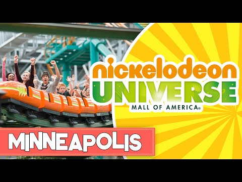 Wideo: Nickelodeon Universe – park rozrywki w Minnesota's Mall of America