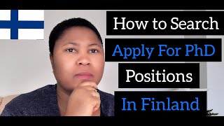 LOOKING FOR PhD POSITIONS IN FINLAND? PART 1 #doctoralstudent #studyinfinland #tabiemilia #finland