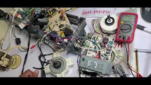 #104 How Haier F7 Error code Haier Dc inverter Ac F7 Error code problem solution #f7error #errorcode