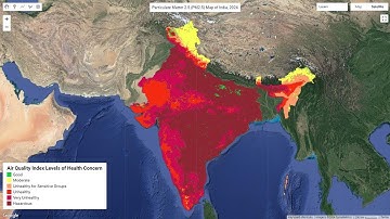 Monitoring Particulate Matter 2.5 (PM2.5) using Google Earth Engine || Air Quality Monitoring