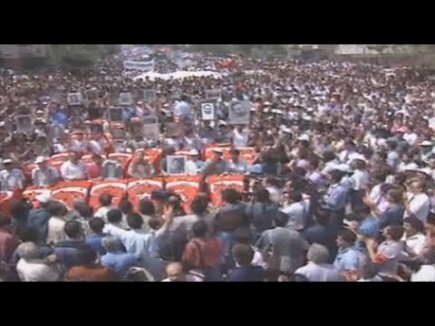 Sivas Katliamı Haberler ve Cenaze Töreni 1993